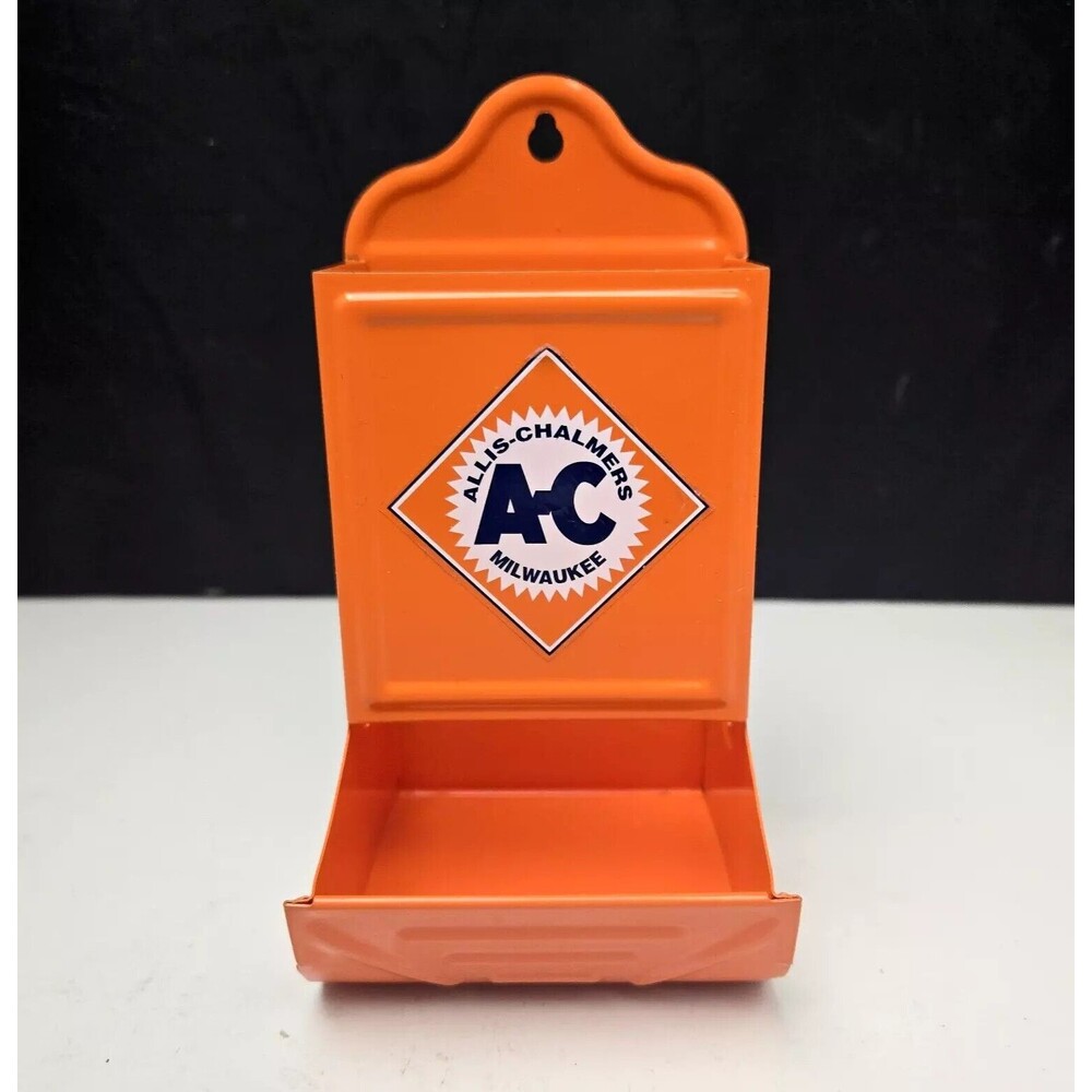 Allis Chalmers Match Box Holder Stick Match AC Milwaukee Match Safe Agco Allis